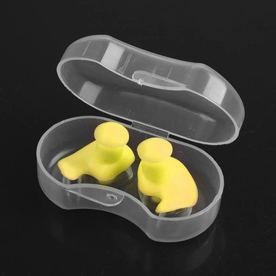 JAMES INTERNATIONAL 1 Pair Yellow LR Earplugs for Swimming, Watersports, Bathing Ear Plug(Yellow)