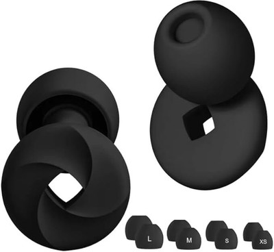 Yomauiyee 1 Pairs Ear Plugs For Sleeping Noise Cancelling, Swimming,Work, Sleep Ear Plug(Black)