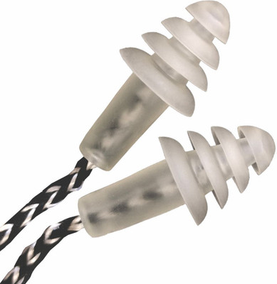 Venus N-303, ISI approved Washable/Reusable Noise reduction Earplugs Pack 10 Ear Plug(White)