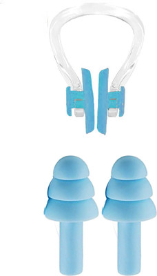james Nose Water Protector For Adults and Children Swimming Ear Plug & Nose Clip(Blue)