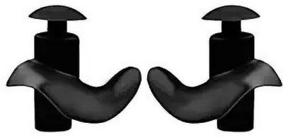 james Waterproof Swimming Professional Silicone Earplugs for Adult & Children Diving Ear Plug(Black)