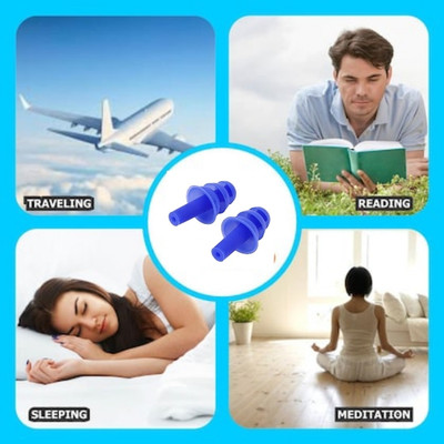 Non Ear plugs e Ear Plug(Multicolor)