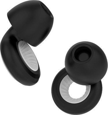 Leap To Trip HUSH reduction ear plugs for sleep, travel, concert & focus Ear Plug(Black)
