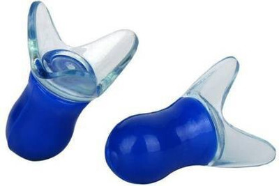 VIAGGI New Silicone Inflight Ear Plugs Pack of 4 Ear Plug(Blue)