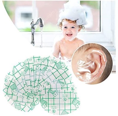 WEMOL Baby Waterproof Ear Stickers (40 pcs),Newborn Baby Waterproof Ear Sticker Ear Plug(Multicolor)