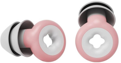 Augen Ear Plugs for Sleeping, Noise Canceling, Reusable Silicone (Pink, M4) Ear Plug(Pink)