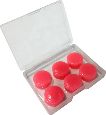 james Soft silicone Earplugs for sleeping Noise Canceling Snoring work Noise Reduction Ear Plug(Pink)