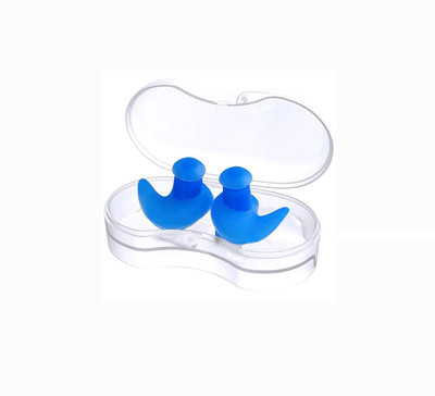 JAMES INTERNATIONAL 1 Pair Blue LR Earplugs for Swimming, Watersports, Bathing Ear Plug(Blue)
