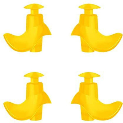 Silicon Earplugs LR Reusable silicon Ear Plug(Yellow)