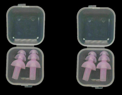james 2 Pair (Light Blue) Earplugs Noise Reduction for Swimming Airplanes Ear Plug(Blue)