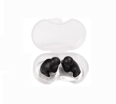 james Waterproof Soft Silicone Ear Plug For Swimming & Bathing for Kids & Adult 1 Pair Ear Plug(Black)