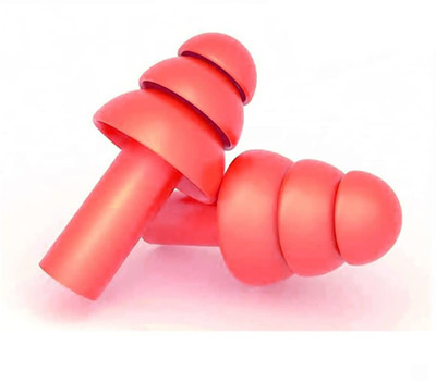 mapperz Soft Silicone Noise Reduction Ear Plugs for Sleeping | Meditation Ear Plug(Multicolor)