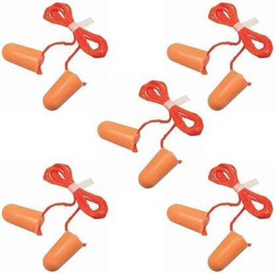 lirtiin 5PCS SET OF Ear Plug & Nose Clip (Orange) Ear Plug(Multicolor)