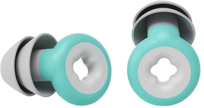 Augen Ear Plugs for Sleeping, Noise Canceling, Reusable Silicone (Green, M4) Ear Plug(Green)