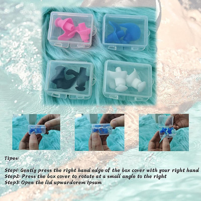 james Soft earplug for meditation, Swimming, studying, sleeping Ear Plug(Multicolor)