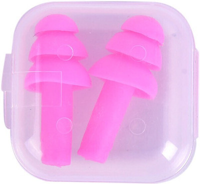 james Soft Reusable Swimming Waterproof Ear Plugs, Concert, Study, Loud Noise Ear Plug(Pink)