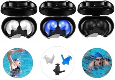 james Silent Nights: Noise Cancelling Earplugs for Peaceful Sleep and Reduced Noise Ear Plug(Black, Blue, White)