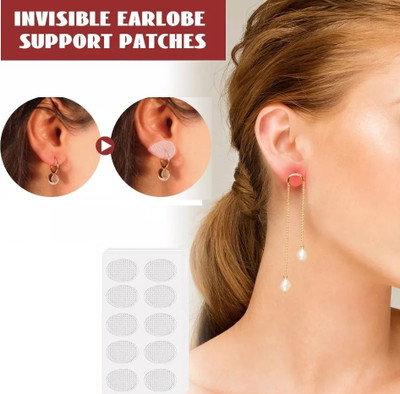 HUZURLU Reusable Ear Lobe Support(Pack of 10)
