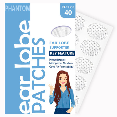 PHANTOM Disposable Ear Lobe Support(Pack of 40)