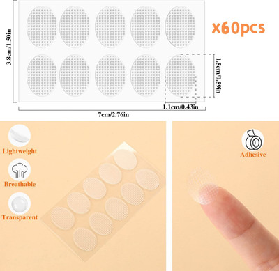 ADJD Disposable Ear Lobe Support(Pack of 20)
