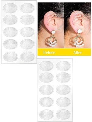 Emijun Reusable Ear Lobe Support(Pack of 20)