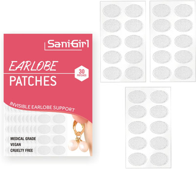 SaniGirl Disposable Ear Lobe Support(Pack of 30)