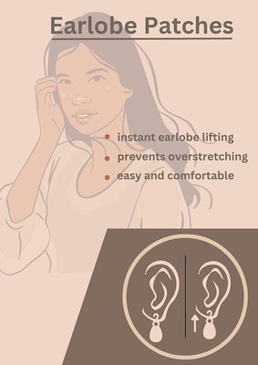 voldot Disposable Ear Lobe Support(Pack of 40)