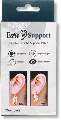 Ear Lobe & Accessories Reusable Ear Lobe Support(Pack of 20)