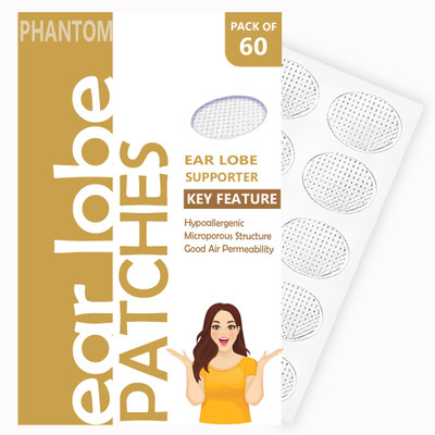 PHANTOM Disposable Ear Lobe Support(Pack of 60)