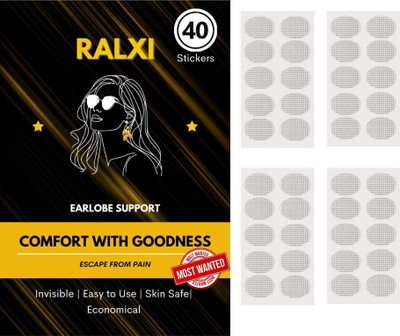 Ralxi Disposable Ear Lobe Support(Pack of 40)