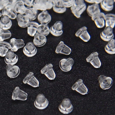 KUMU Earring Back Stopper 200 Pcs Approx Very Small 4MM