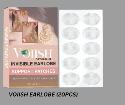 VOIISH Reusable Ear Lobe Support(Pack of 20)