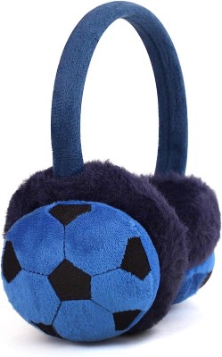 CATALOON BLUE Soft Football Design Warm Ear Muff(Pack of 1)