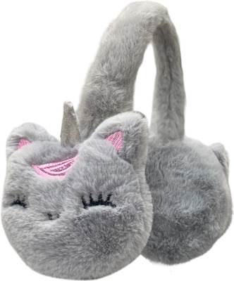 ZQBIEE Unicorn Designed Winter Furry Earmuff Kids, Girls & Women Adults Ear Muff(Pack of 1)