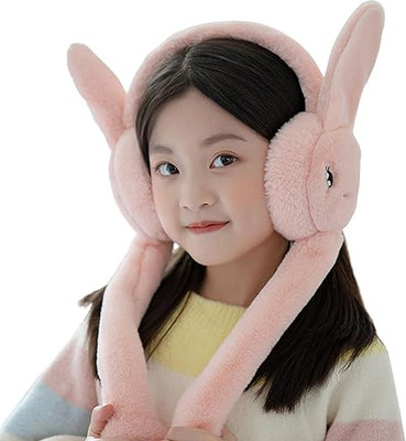 Softik Earmuffs Cute Plush Ear Warmers for Kids/Women & Girls Fluffy Premium for Winter Ear Muff(Pack of 1)