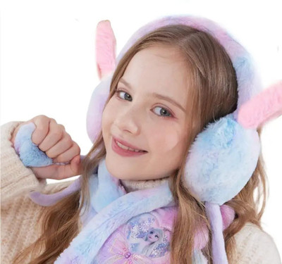 SUBHYASH TRADING Head Phone Moving Air Pump Earmuff for Girls/Women's Ear Muff Ear Muff(Pack of 1)