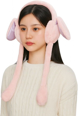 EMPOISON Soft & Warm Plush Winter Ear Muffs – Faux Fur Ear Warmer for Kids, Girls & Women Ear Muff(Pack of 1)