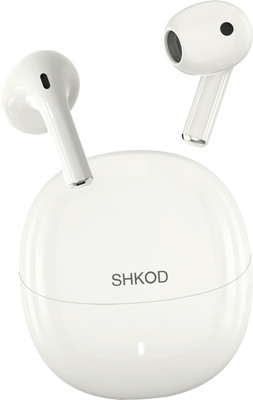 SHKOD Bluetooth 5.3 ENC 25h Playtime 5 min Fast Charging, AirLits7 Earbuds Earphone Cable Organizer