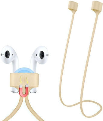 KANSOL Magnetic Anti-Lost Silicone Rope for AirPods Pro/Aipods Pro2/Airpods 1,2&3- Earphone Cable Organizer