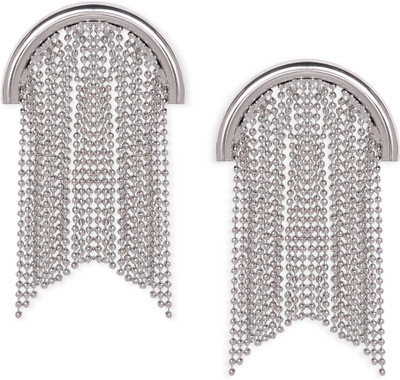 RUBANS Rhodium Plated Brass Drops & Danglers