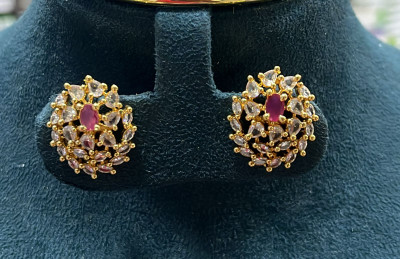 gvg Small Studs Alexandrite Alloy Stud Earring