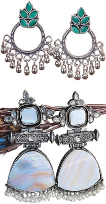 SKG Fashions Simple Elegant Versatile Earring Set for Women Alloy Earring Set