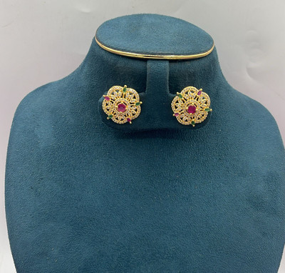 gvg 3B -941 Alexandrite Alloy Stud Earring