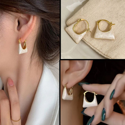 The Glitz Gallery Stylish Korean Earrings Set for Girls | AD Stone Studs & Drop Earrings Alloy Cuff Earring, Earring Set, Huggie Earring, Rhinestone Studs, Stud Earring