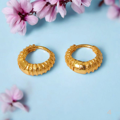 shree krishna shopping Hoop Earring Brass Hoop Earring