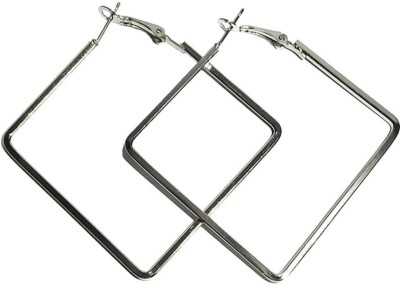 house of common STYLISH SQUARE EARRINGS Stainless Steel Earring Set