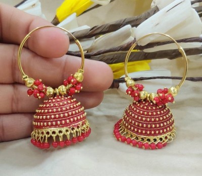 MAYRA TRADING Jhumki Earring Beads Alloy Jhumki Earring
