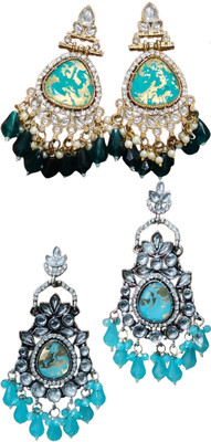 SKG Fashions Simple Elegant Versatile Earring Set for Women Alloy Earring Set
