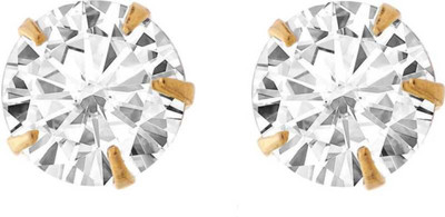 kridha American Diamond Earrings Alloy Stud Earring