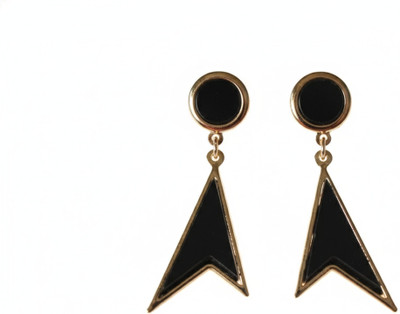 Panna Collection Hollow Triangle Long Earring Metal Drops & Danglers
